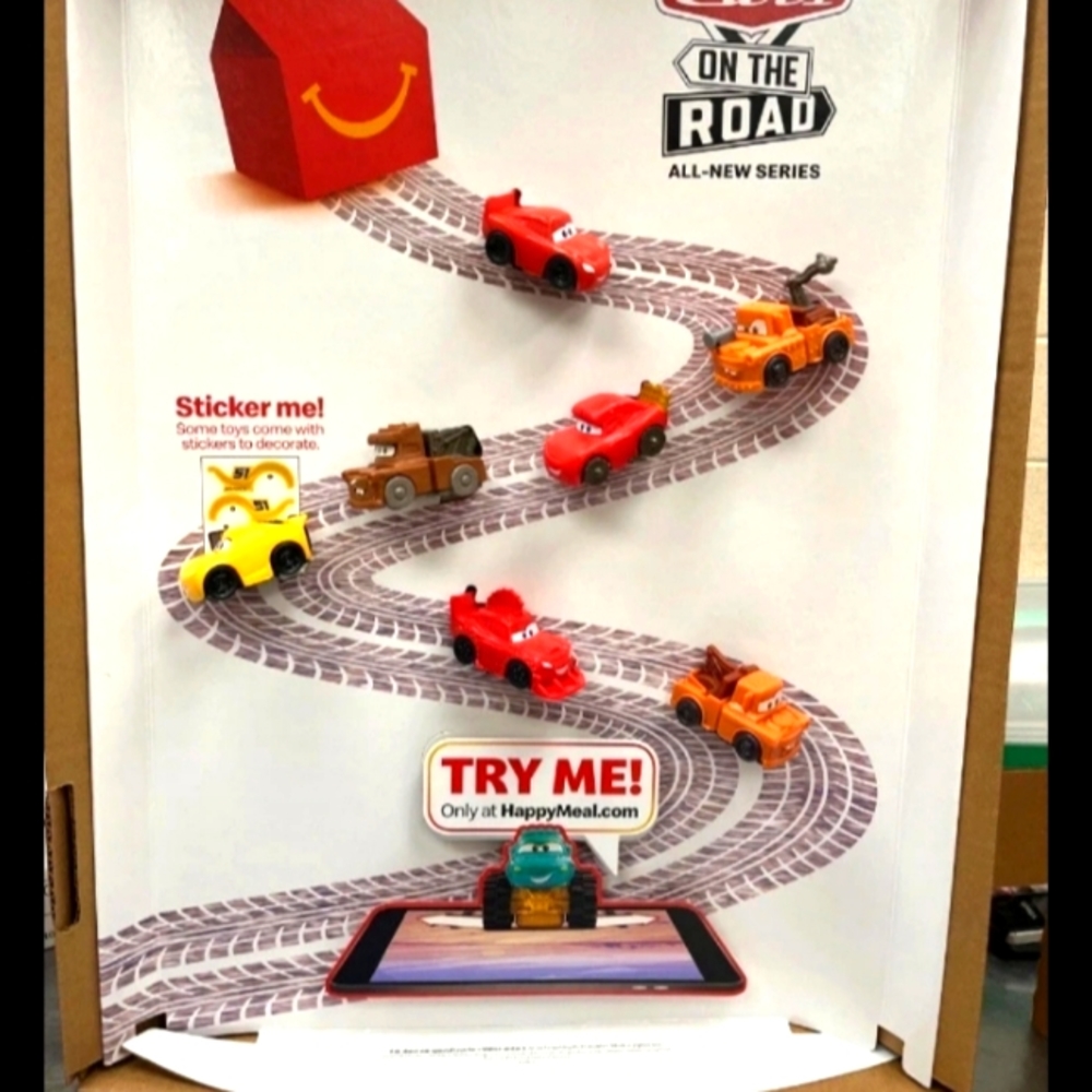McDonald’s Cars on the Road Happy Meal Toys